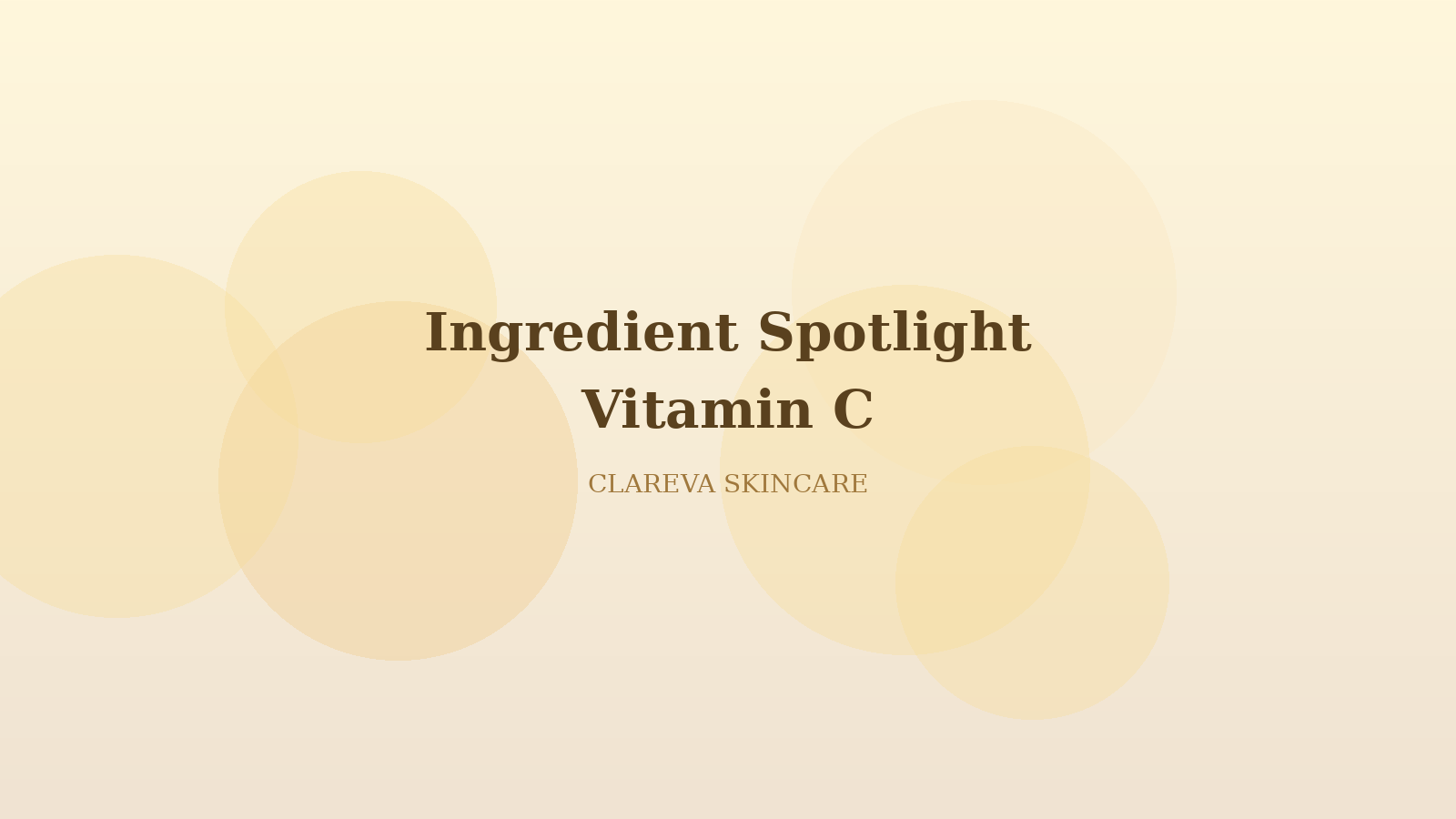 Ingredient Spotlight: What Vitamin C Actually Does For Your Skin