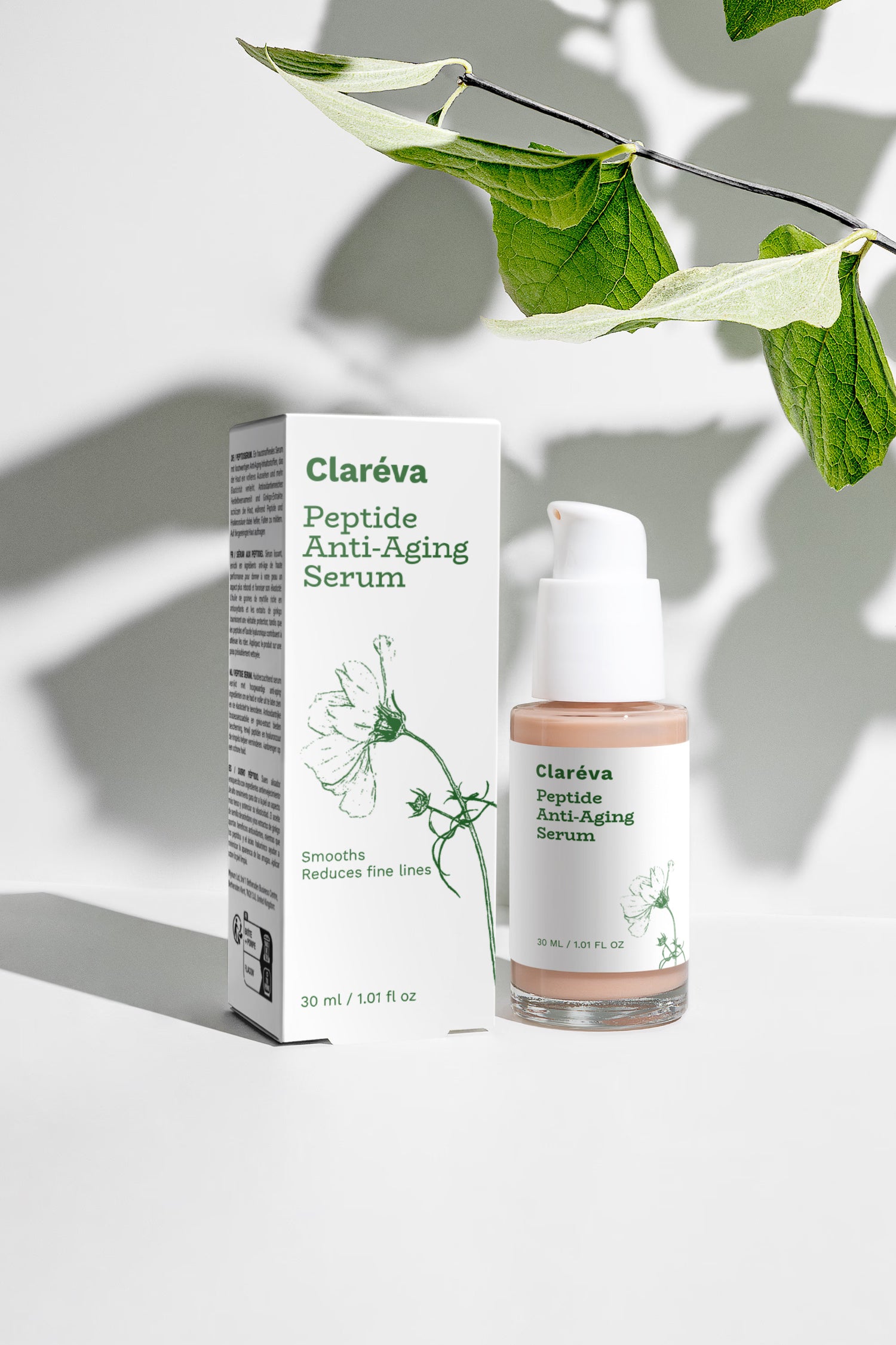 Peptide Anti-Aging Serum 30ml – Serum by Claréva
