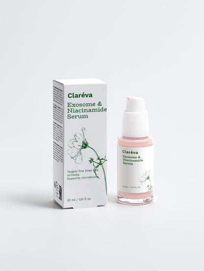 Exosome &amp; Niacinamide Face Serum 30ml – Serum by Claréva