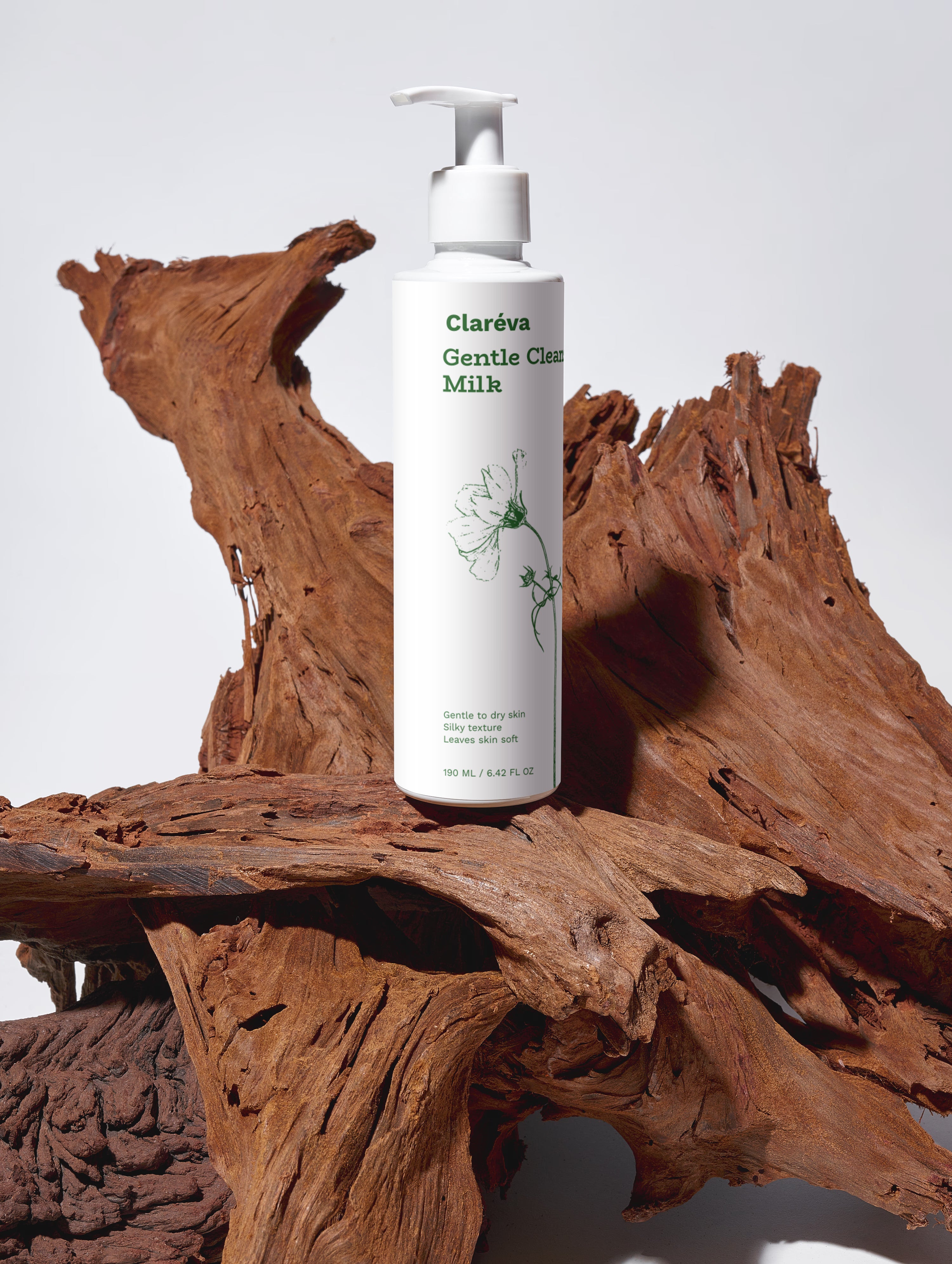Gentle Cleansing Milk 190ml – Cleanser by Claréva