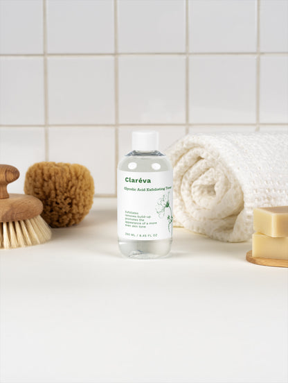 Glycolic Acid Exfoliating Toner 5% 250ml – Toner by Claréva