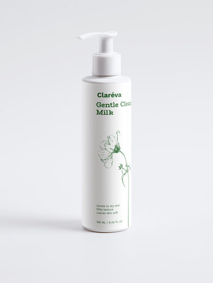 Gentle Cleansing Milk 190ml – Cleanser by Claréva