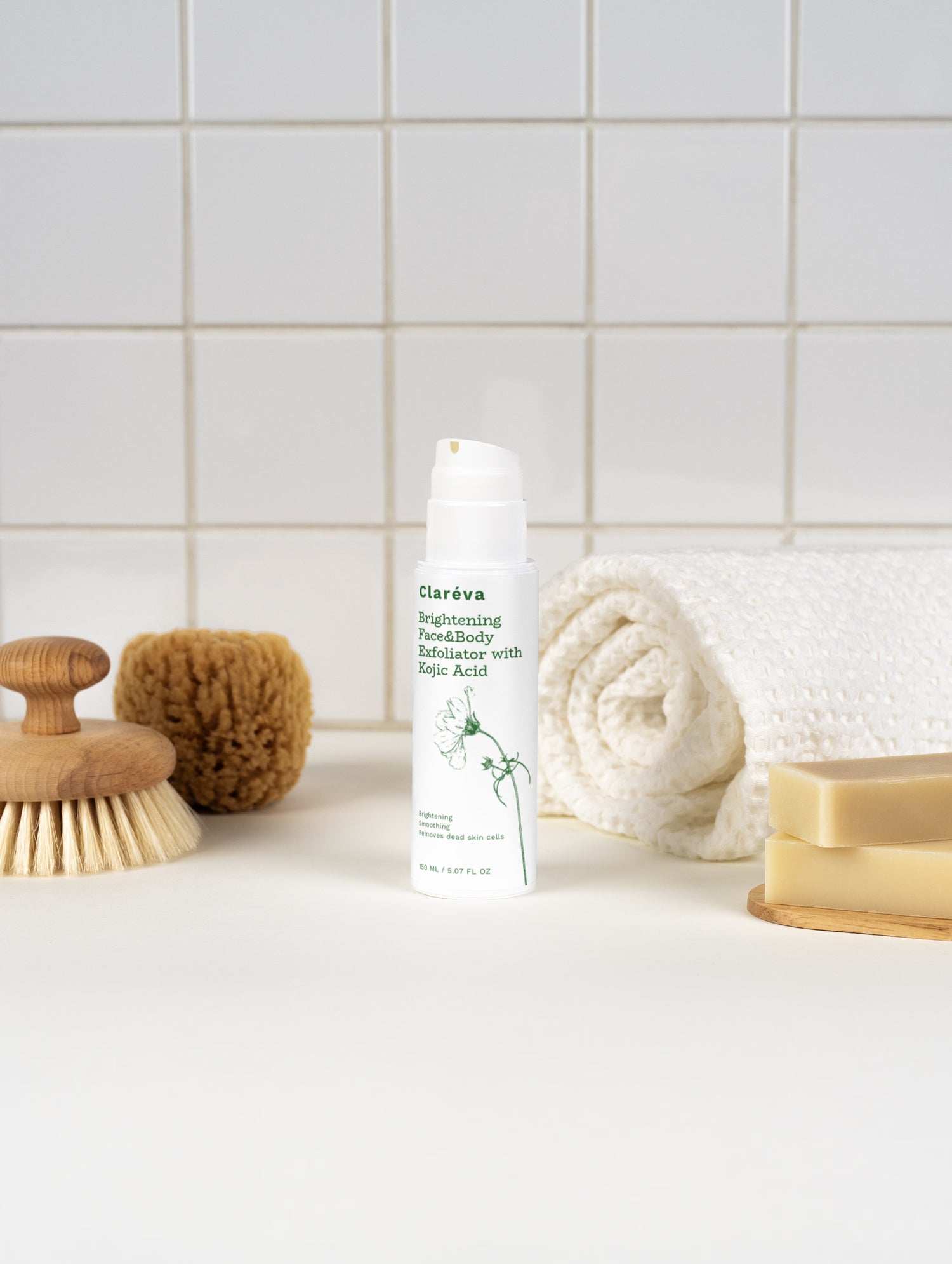 Brightening Face &amp; Body Exfoliator 150ml – Exfoliator by Claréva