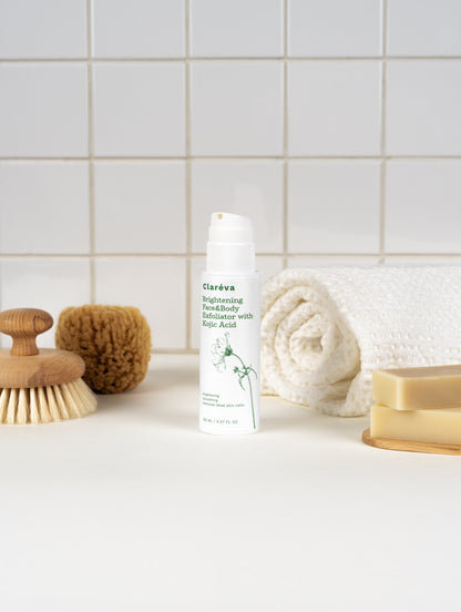 Brightening Face &amp; Body Exfoliator 150ml – Exfoliator by Claréva