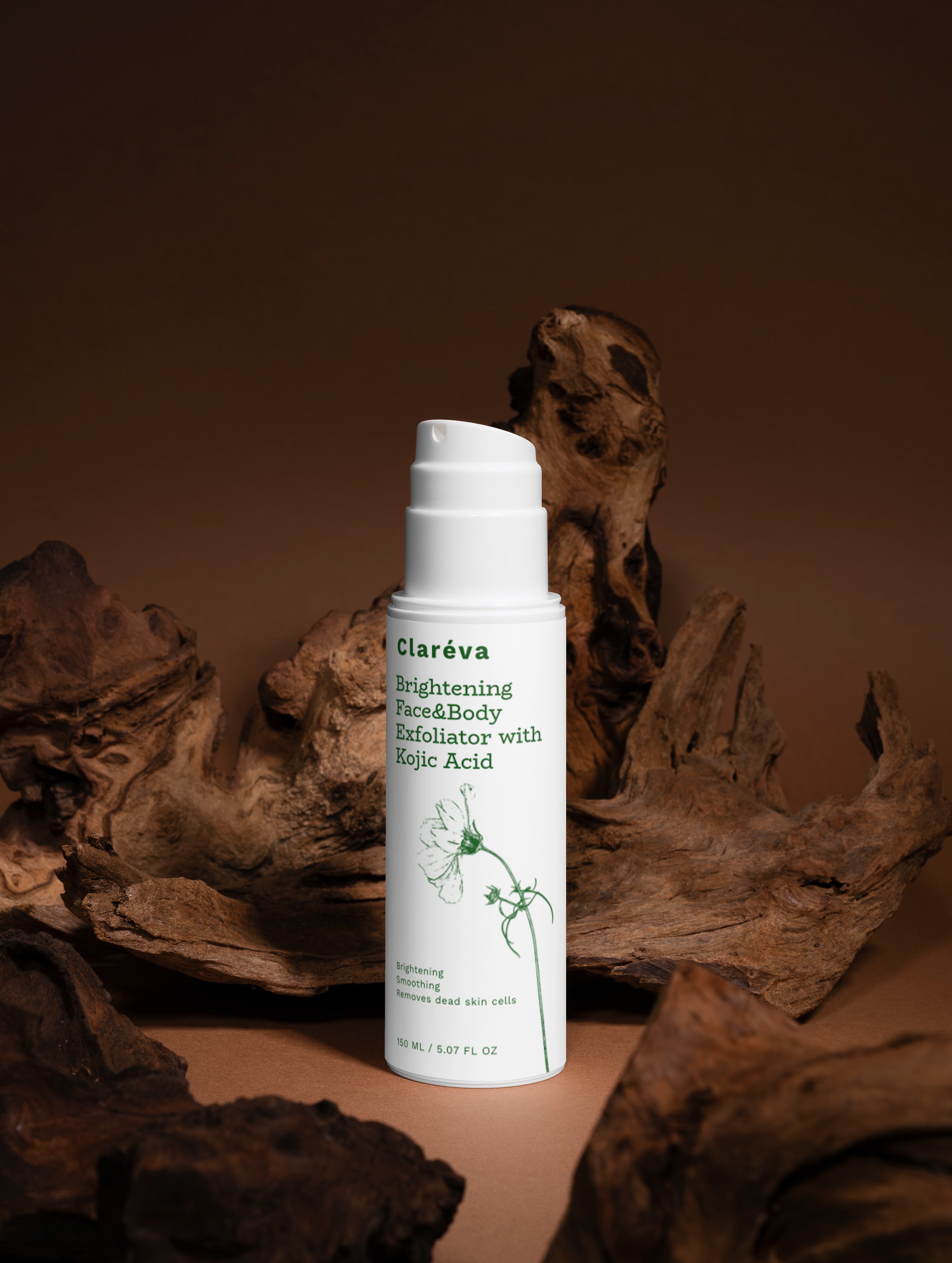 Brightening Face &amp; Body Exfoliator 150ml – Exfoliator by Claréva