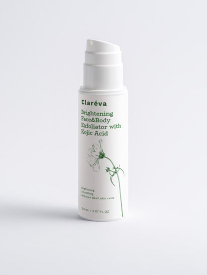 Brightening Face &amp; Body Exfoliator 150ml – Exfoliator by Claréva