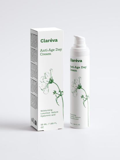 Anti-Aging Day Cream 50ml – Moisturiser by Claréva