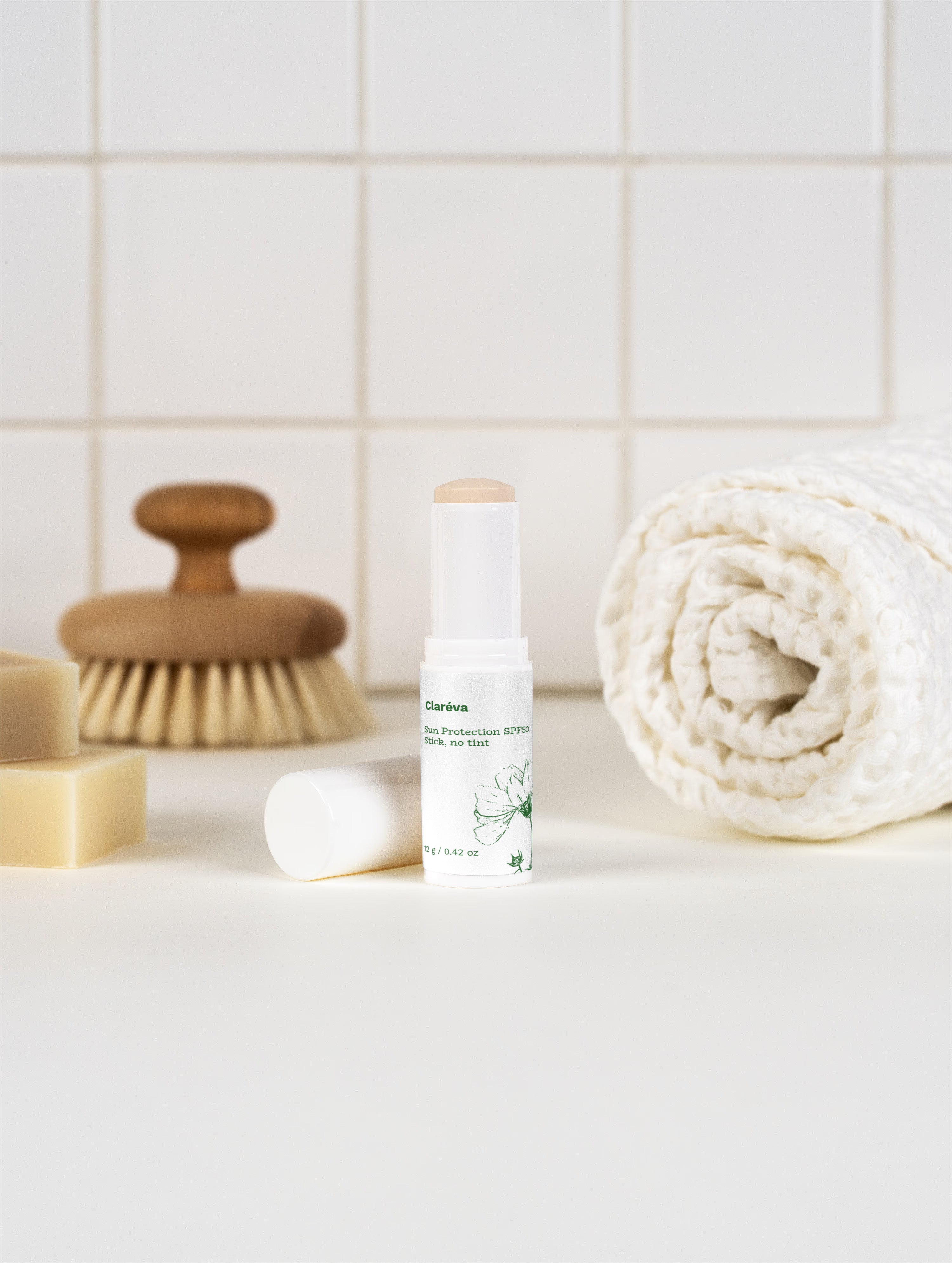 SPF 50 Mineral Sunscreen Stick 12g – Sunscreen by Claréva