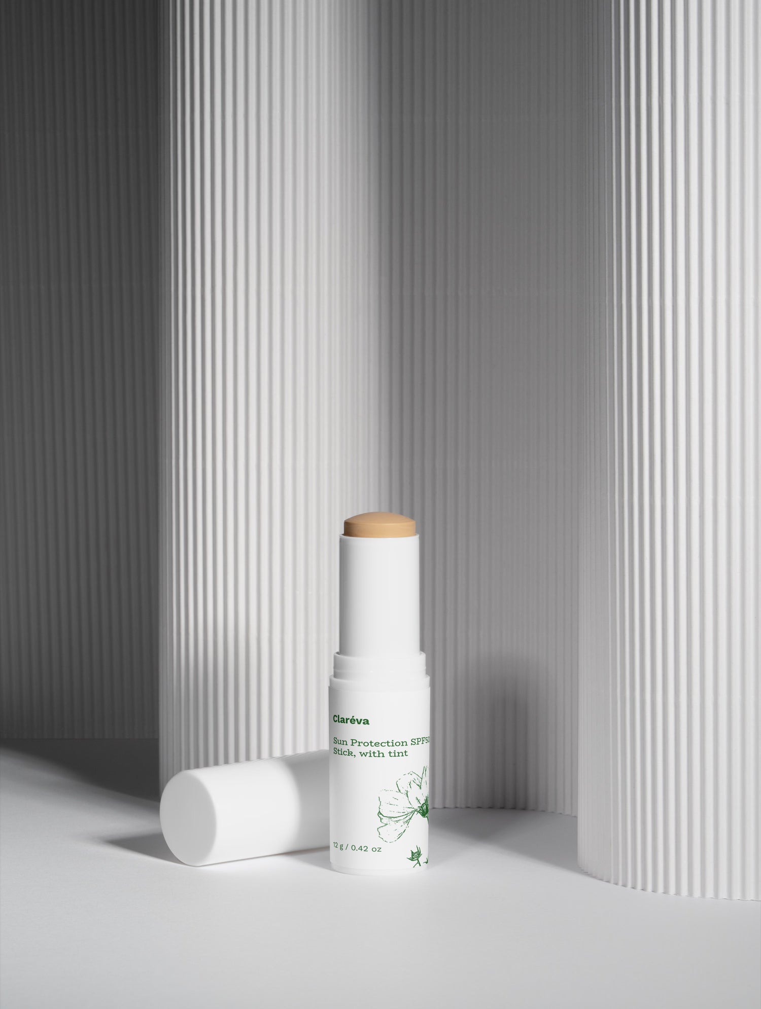 SPF 50 Tinted Mineral Sunscreen Stick 12g – Sunscreen by Claréva