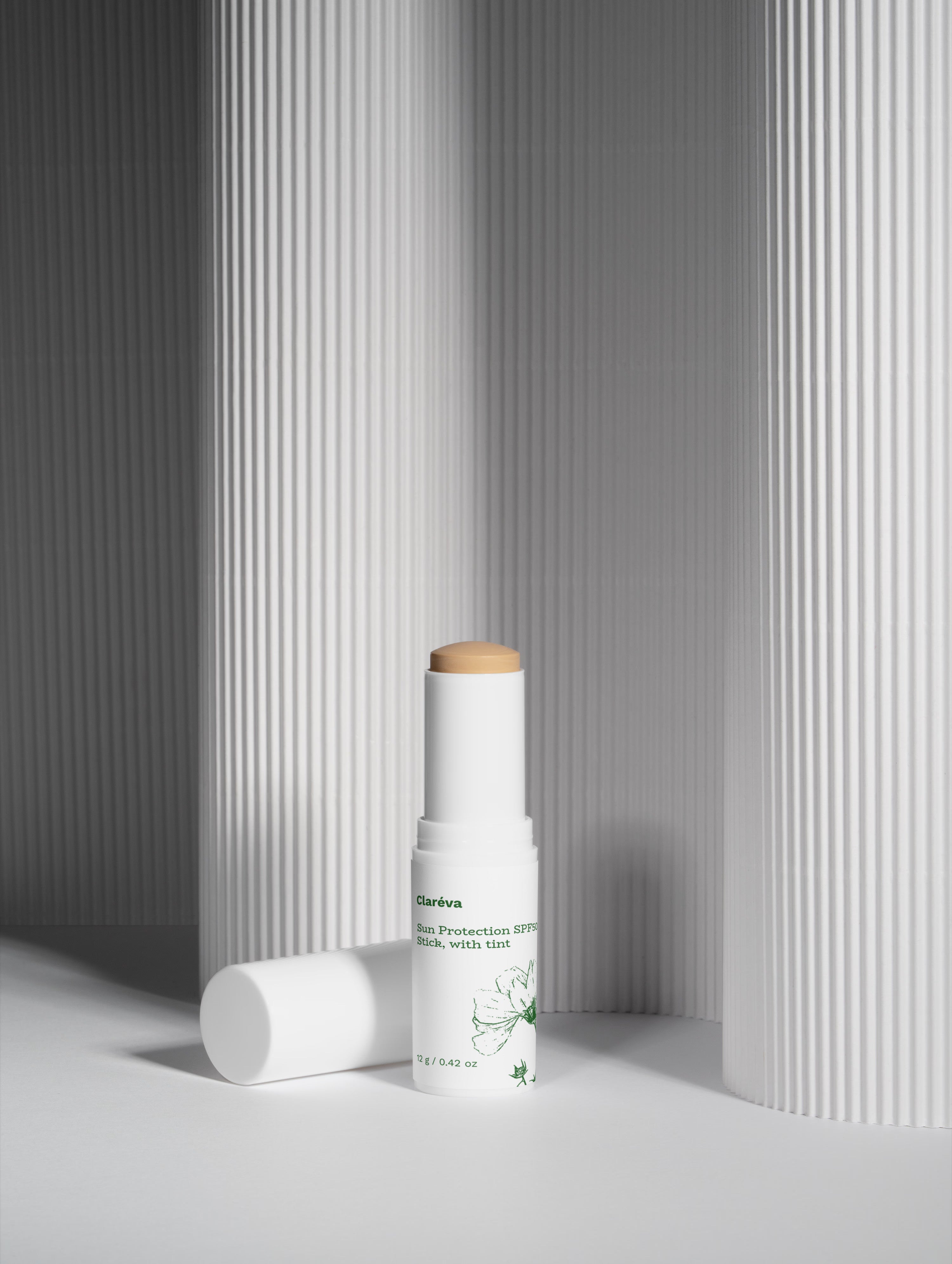 SPF 50 Tinted Mineral Sunscreen Stick 12g – Sunscreen by Claréva