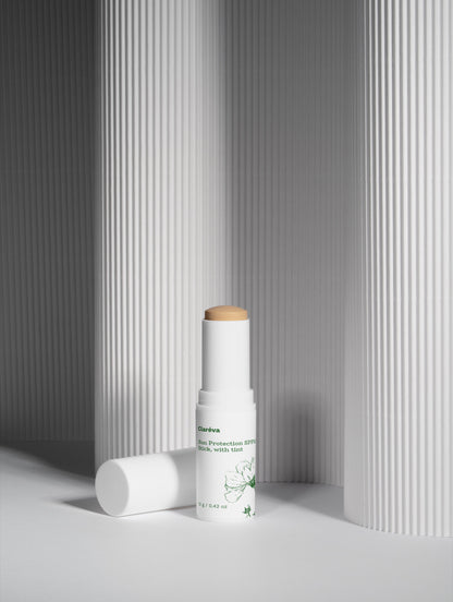 SPF 50 Tinted Mineral Sunscreen Stick 12g – Sunscreen by Claréva