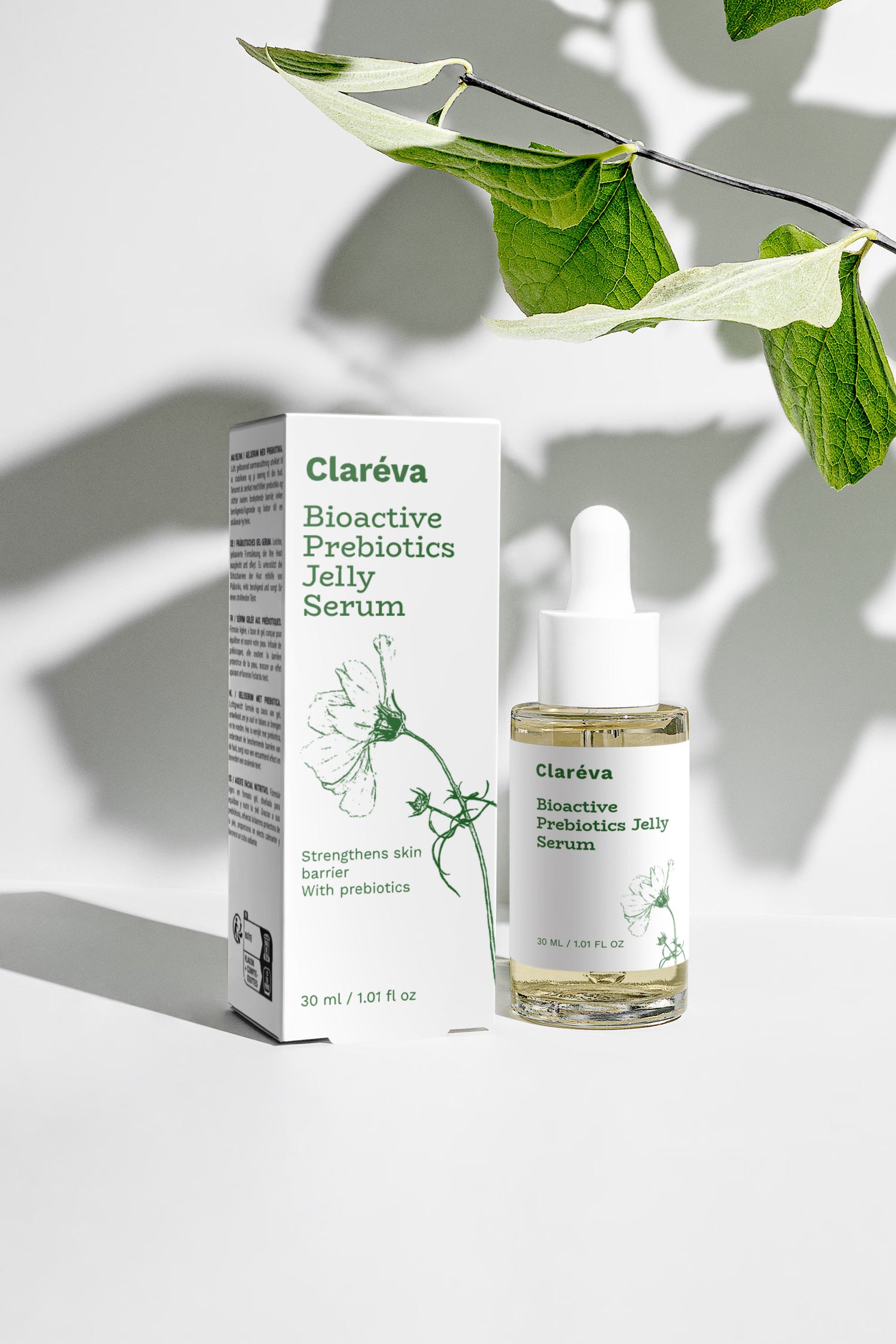 Bioactive Prebiotics Jelly Serum 30ml – Serum by Claréva
