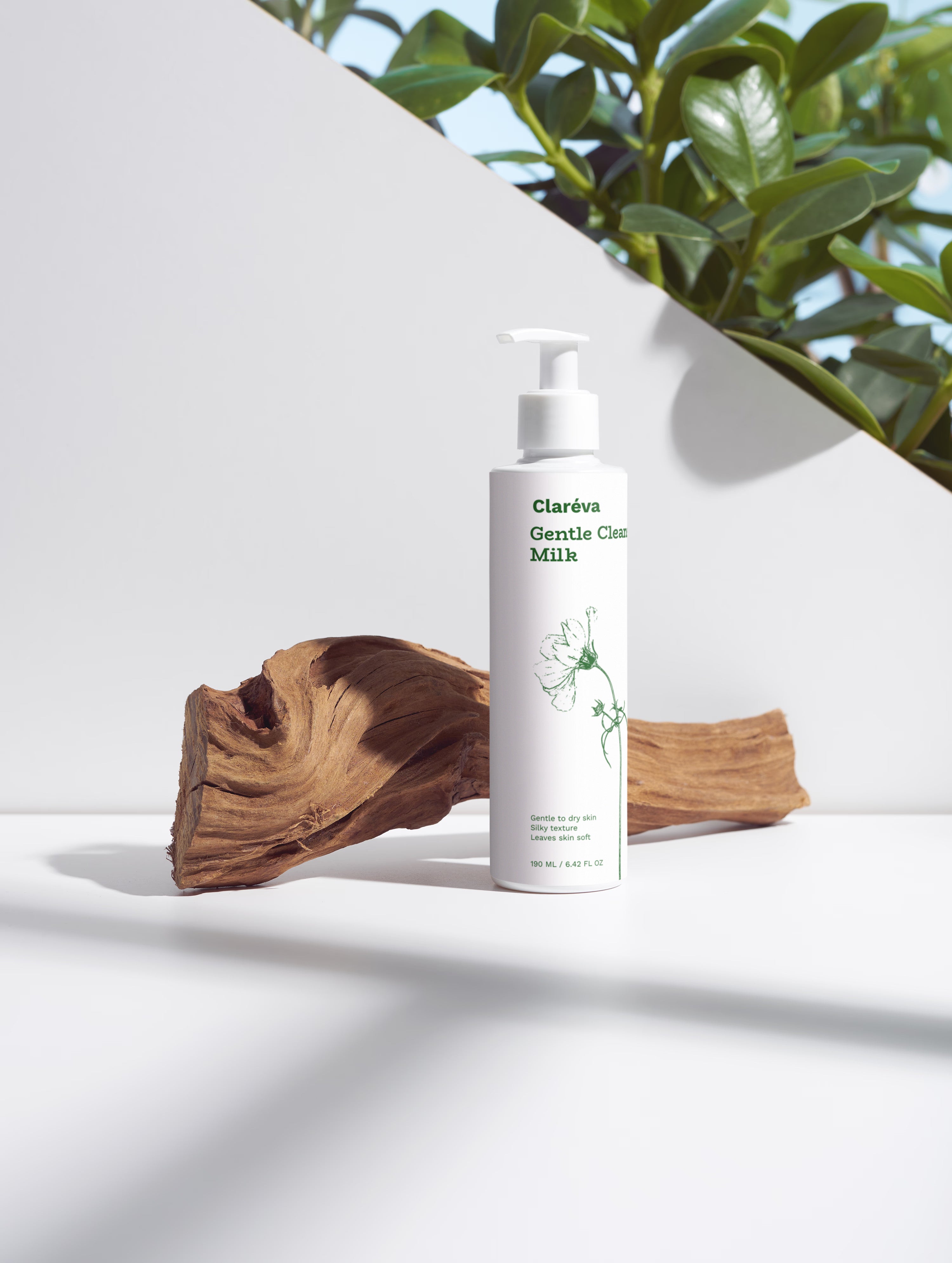 Gentle Cleansing Milk 190ml – Cleanser by Claréva