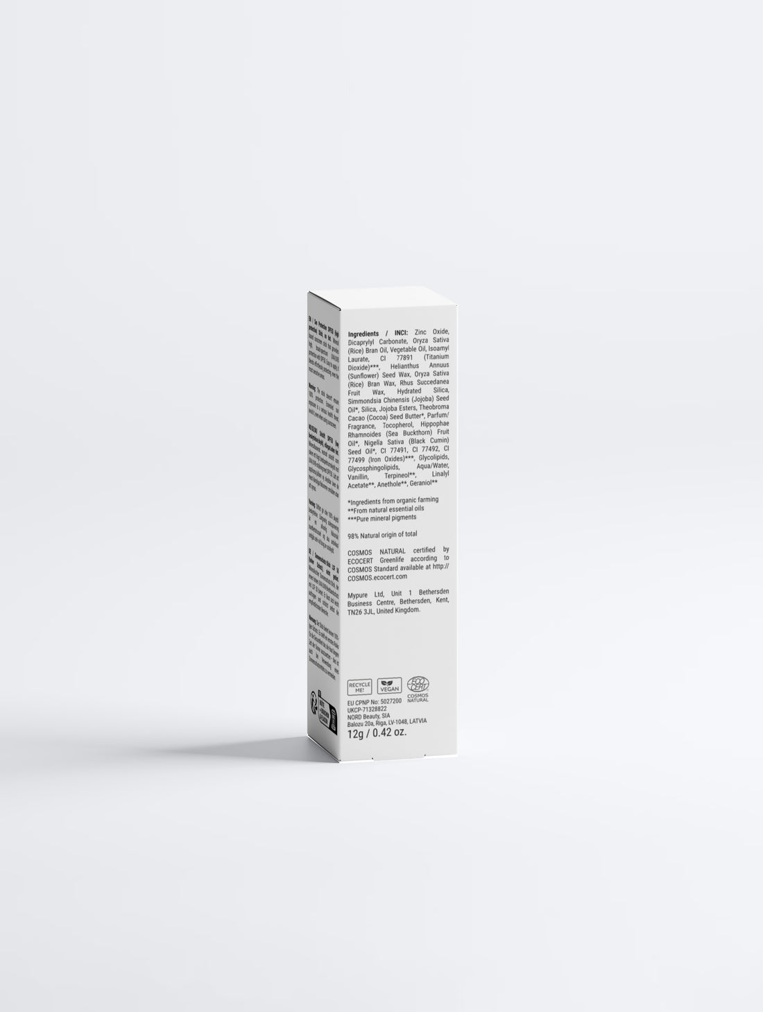 SPF 50 Mineral Sunscreen Stick 12g – Sunscreen by Claréva
