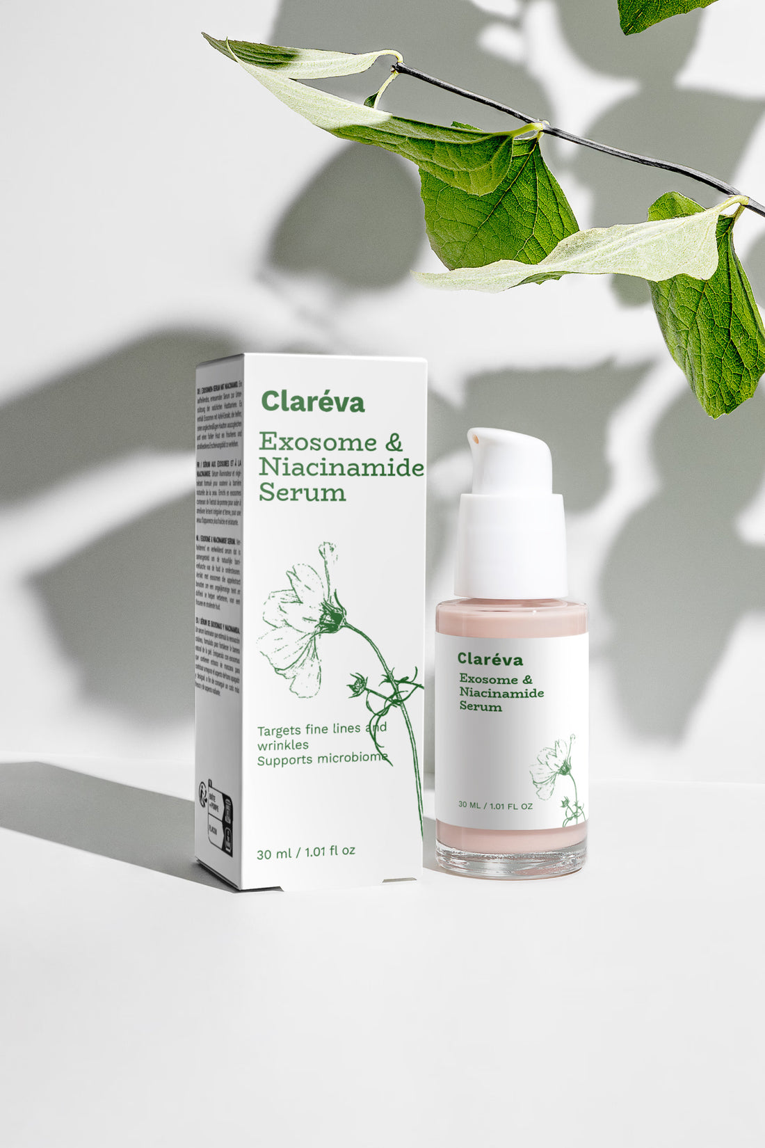 Exosome &amp; Niacinamide Face Serum 30ml – Serum by Claréva