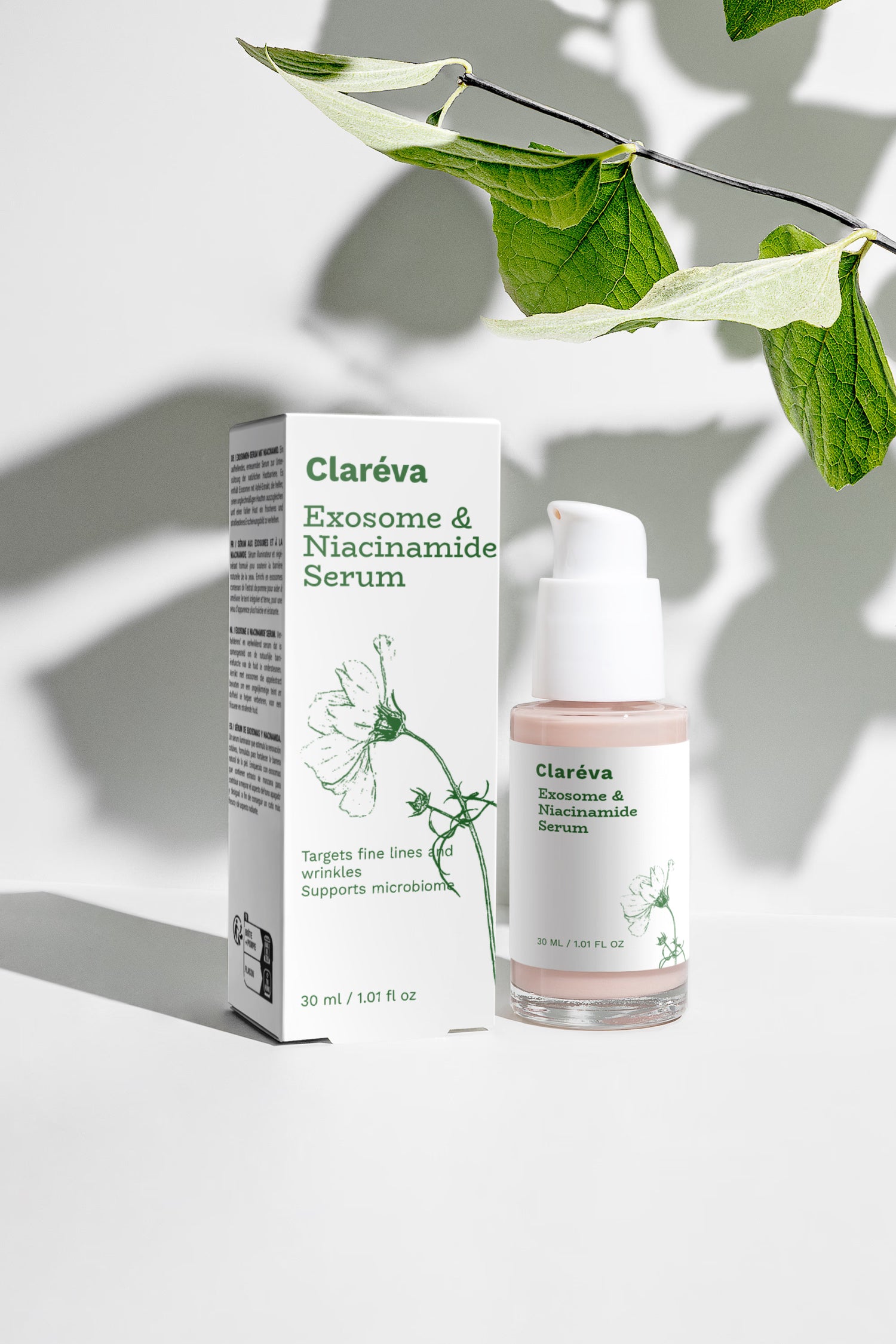 Exosome &amp; Niacinamide Face Serum 30ml – Serum by Claréva