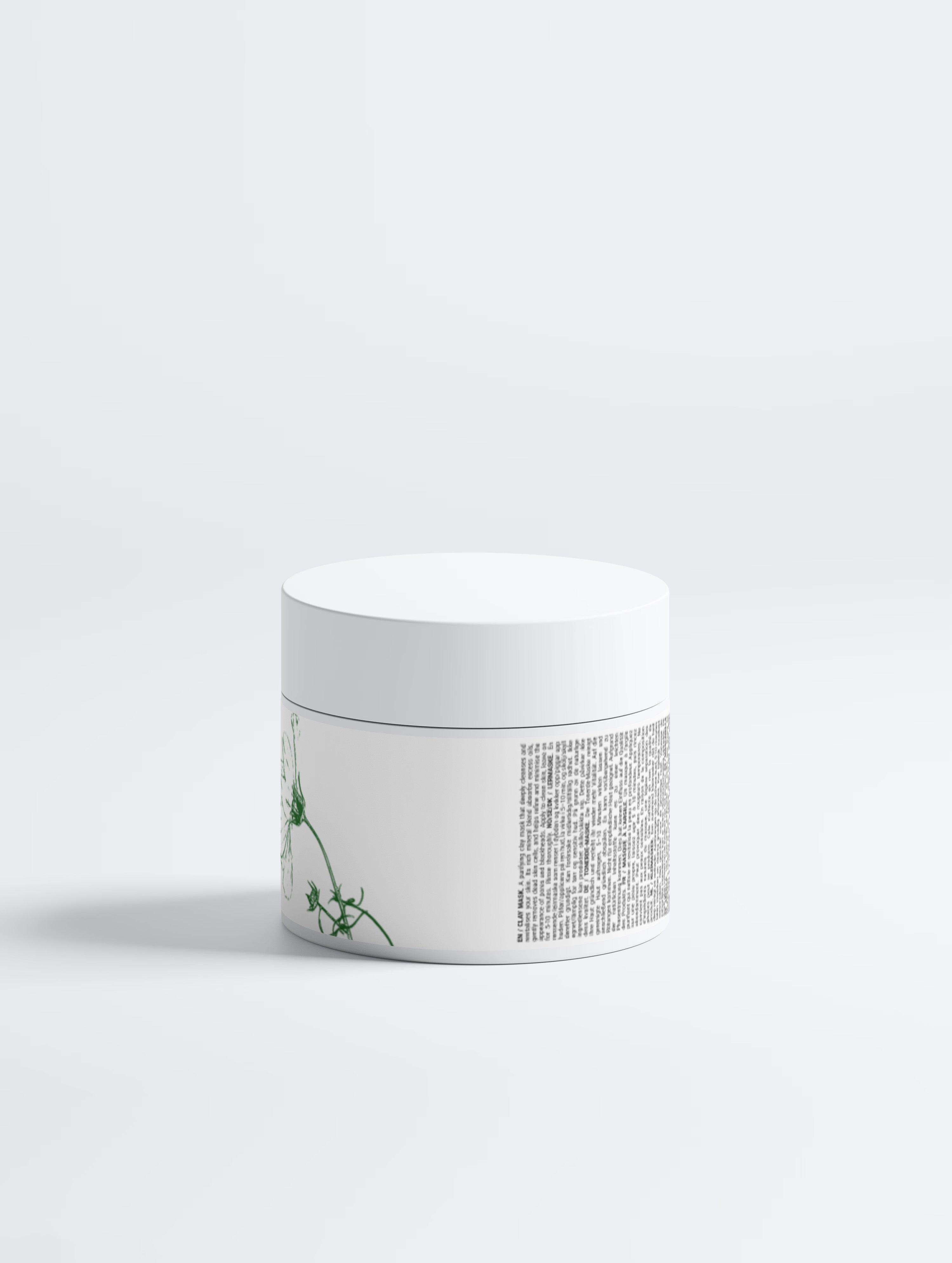 Clay Mask, Ecocert Natural 90ml – Face Mask by Claréva