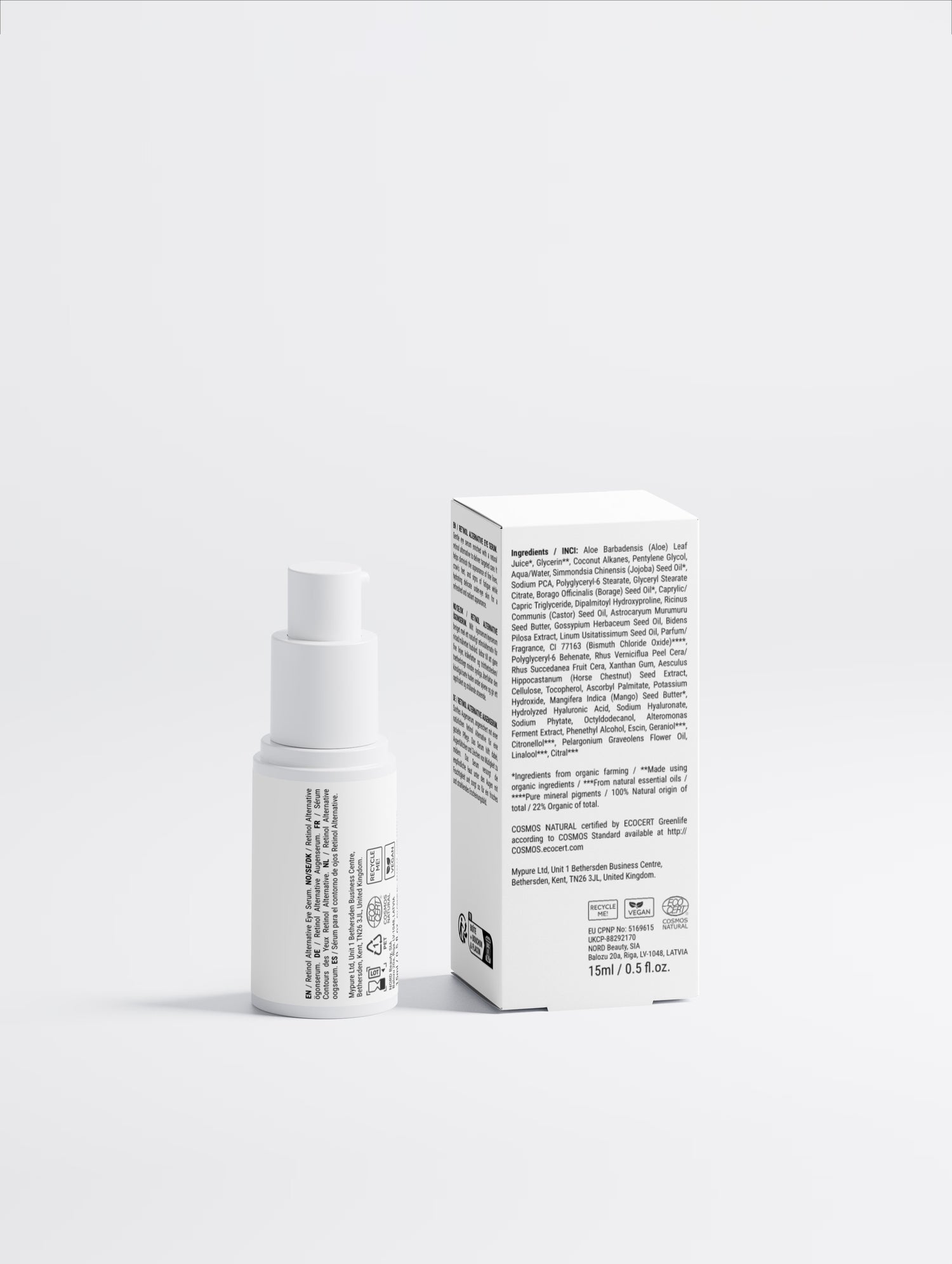Retinol Alternative Eye Serum 15ml – Eye Serum by Claréva
