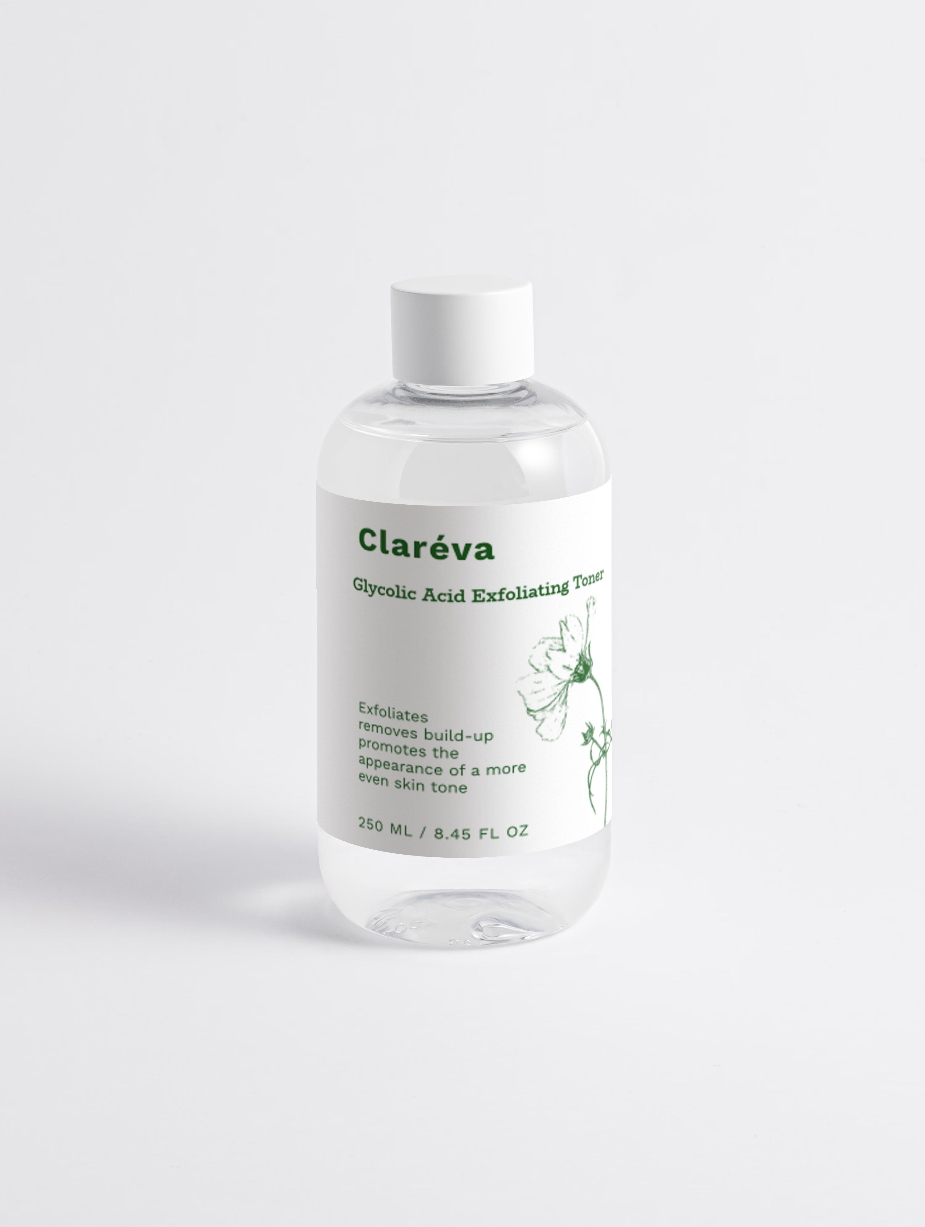Glycolic Acid Exfoliating Toner 5% 250ml – Toner by Claréva