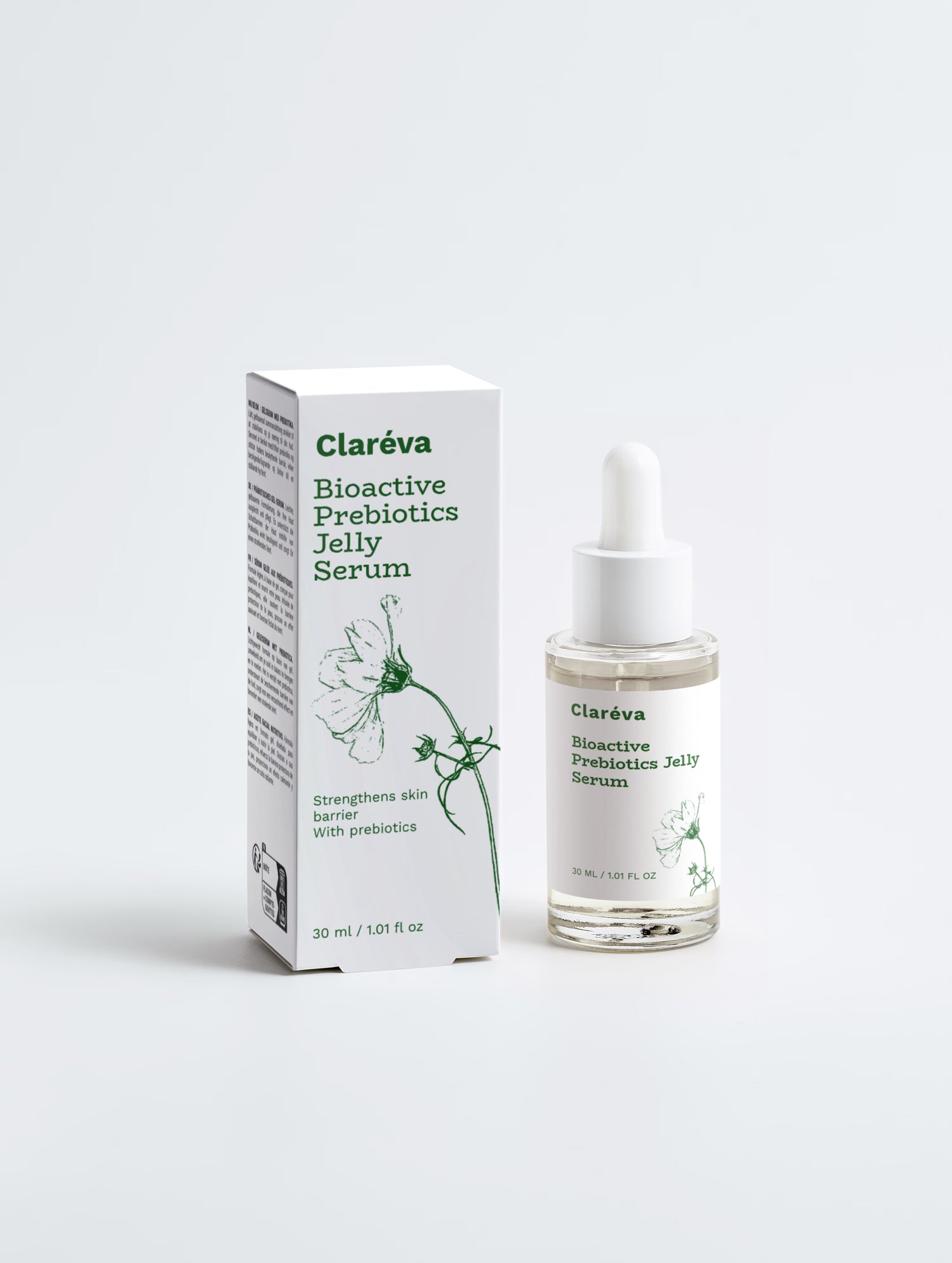 Bioactive Prebiotics Jelly Serum 30ml – Serum by Claréva