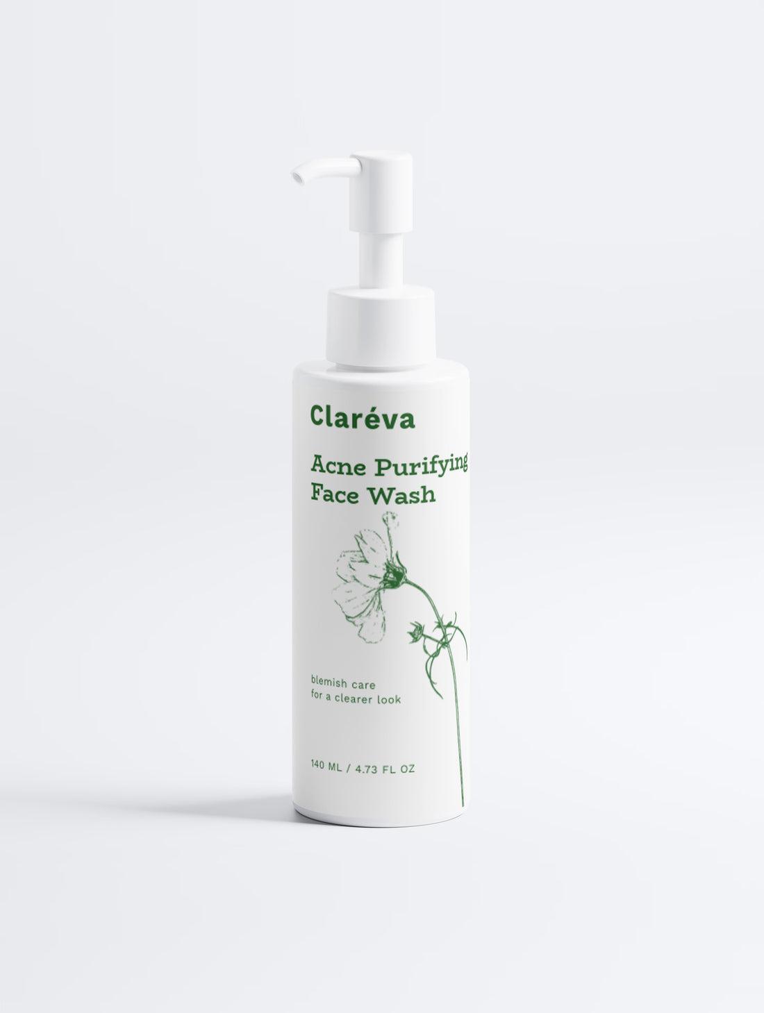 Acne Purifying Face Wash 140ml – Cleanser by Claréva